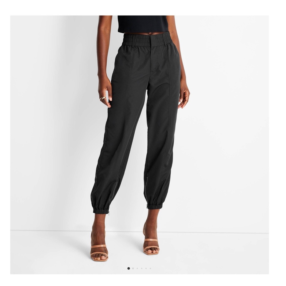 Women’s black joggers - target - future collective.